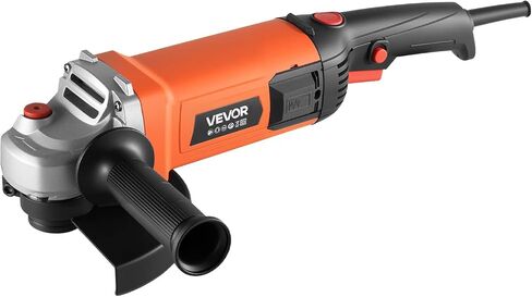 VEVOR Angle Grinder, 7" Electric Grinder Power Tool, 13Amps 8500RPM High-Speed Corded Angle Grinders with 270° Adjustable Dust Guard for Metal Grinding, Cutting, Rust Removal (Disc Not Included) in Kuwait