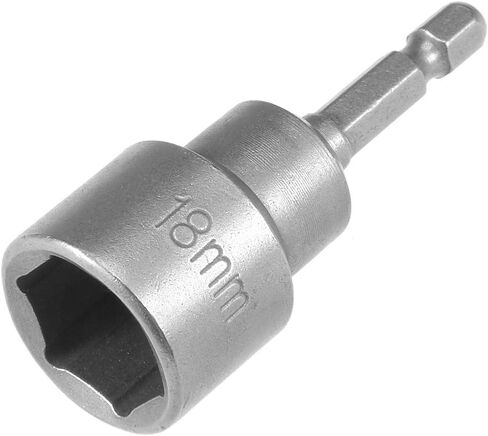 uxcell 1/4 "Quick-Change Hex Shank 17mm Magnetic Nut Setter Driver بتات ، طول 65 مم ، مقياس القياس in Saudi Arabia