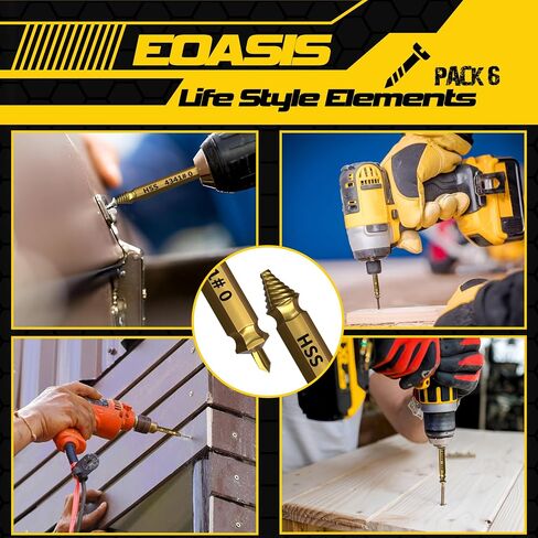 Gifts for Men – Stripped Screw Extractor Set – Father’s Day Gifts from Wife, Daughter, & Son – Easy Out Extractor Set for Nuts, Screws & Bolts – Perfect Husband & Birthday Gifts (Pack of 10) in Saudi Arabia