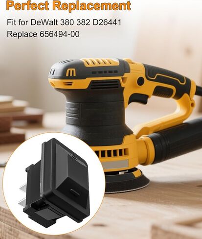 Sander Power Switch Fit for DeWalt 380 382 D26441 D26451 D26441-AR D26441-B2 DW411 DW421 DWE6411 DWE6423 Replace 656494-00 in Saudi Arabia