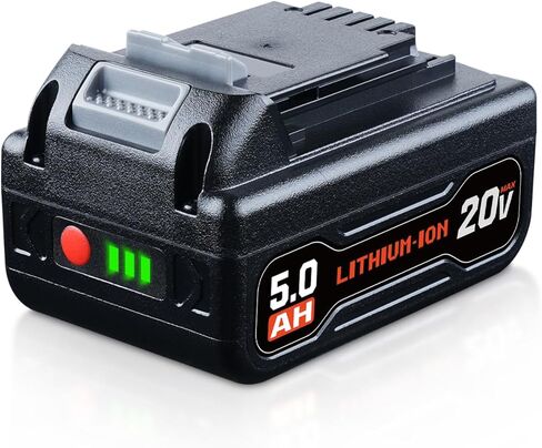 2Pack LB2X4020 6.0AH 20V LITHIUM ION BATTERY PACK بديل للبطارية السوداء و DECKER متوافقة مع LBXR20 LBXR2020 LBX4020 LB2X4020 OPE طاقة أكثر ارتفاعًا في السعة 20V كحد أقصى للأدوات اللاسلكية in Saudi Arabia