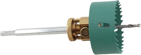 Yoidesu Load Drill, Localization of The Middle Drill Ceiling Hole Opener Alloy Steel Metal Button Adjustment with Key for Solid Wooden Board (75mm / 3in Hole Saw) in Saudi Arabia