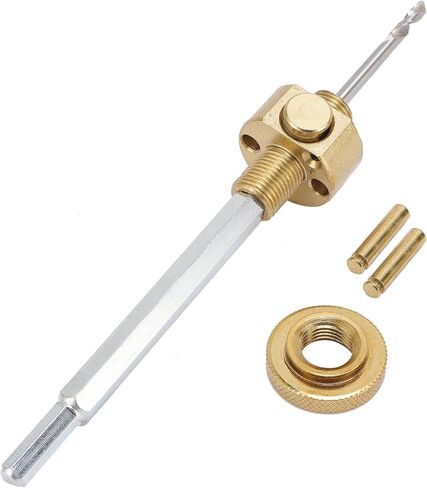 Yoidesu Load Drill, Localization of The Middle Drill Ceiling Hole Opener Alloy Steel Metal Button Adjustment with Key for Solid Wooden Board (75mm / 3in Hole Saw) in Saudi Arabia