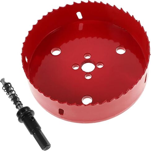 Mikikit 127mm ثنائي الثقب ثنائي المعدني مثقاب لتقطيع الخشب والمعادن من ألواح ثقب الذرة المتوافقة مع الفولاذ المقاوم للصدأ in Saudi Arabia
