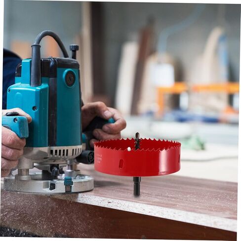 Mikikit 127mm ثنائي الثقب ثنائي المعدني مثقاب لتقطيع الخشب والمعادن من ألواح ثقب الذرة المتوافقة مع الفولاذ المقاوم للصدأ in Saudi Arabia