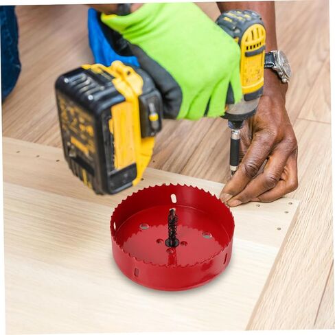 Mikikit 127mm ثنائي الثقب ثنائي المعدني مثقاب لتقطيع الخشب والمعادن من ألواح ثقب الذرة المتوافقة مع الفولاذ المقاوم للصدأ in Saudi Arabia