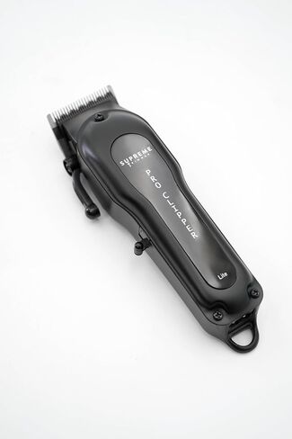 Supreme Trimmer Pro Clipper All Metal w/Taper Blade | 300 Min Run Time Professional Hair Clipper Set, Cordless Beard Trimmer | STC5030 Black in Saudi Arabia