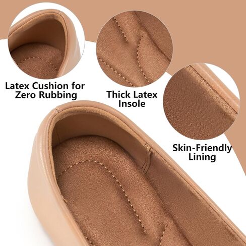 Aomigoct Flats for Women Ballets Shoes: Dress Slip Comfortable Work Flats for 2025 - Casual Ladies Wedding Walking Flat in Saudi Arabia