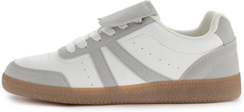 Rihero Women's Fashion Sneakers Tennis Walking Shoes Lace-Up Comfortable Non Slip Casual Sneakers in Kuwait