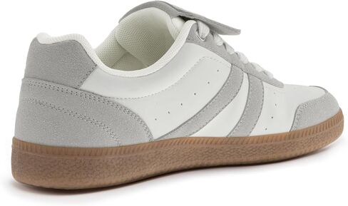 Rihero Women's Fashion Sneakers Tennis Walking Shoes Lace-Up Comfortable Non Slip Casual Sneakers in Kuwait