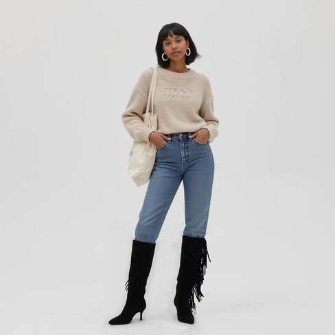 Modatope Knee High Boots Women Histten Heals Town Boots مدببة بأصابع القدم الحذاء الطويل للنساء in Saudi Arabia