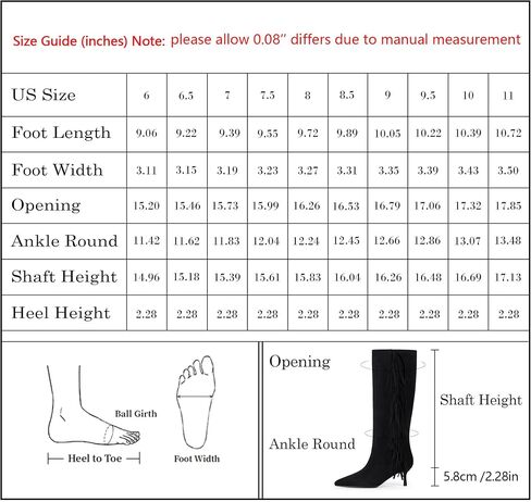 Modatope Knee High Boots Women Histten Heals Town Boots مدببة بأصابع القدم الحذاء الطويل للنساء in Saudi Arabia
