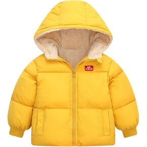 Baby Winter Coats Toddler Hooded Jackets Cotton Warm Lined Puffer Outerwear Baby Boys Girls Windproof Thick Clothes in Saudi Arabia