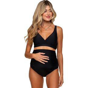 PinkBlush High Waist Maternity Bikini Set in Kuwait