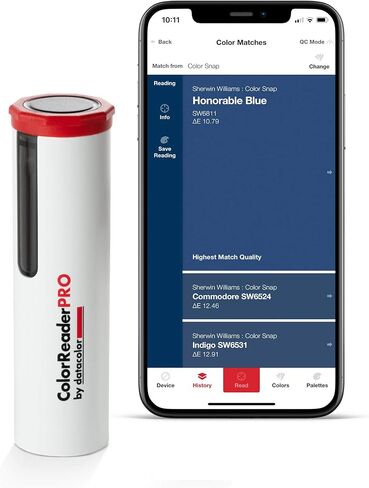 Datacolor ColorReader Pro – Identify Paint Color Instantly – Professional Color Matching Tool - Designed For Painters, Designers and Facility Managers in Saudi Arabia