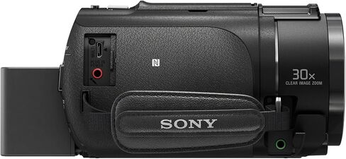 Sony FDR-AX43A UHD 4K Handycam Camcorder + 2PC 64GB بطاقة ذاكرة ULTRA + WRIST GRIP + CAMERA in Saudi Arabia