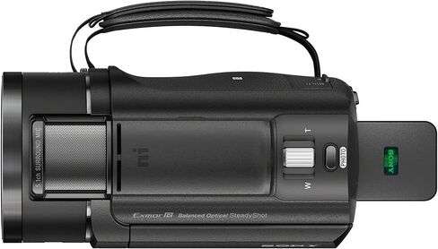Sony FDR-AX43A UHD 4K Handycam Camcorder + 2PC 64GB بطاقة ذاكرة ULTRA + WRIST GRIP + CAMERA in Saudi Arabia