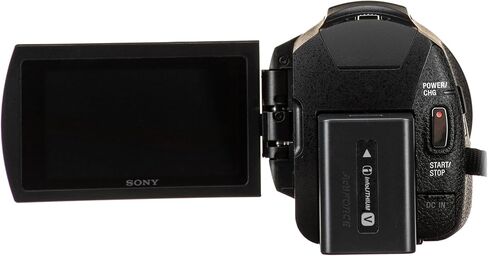Sony FDR-AX43A UHD 4K Handycam Camcorder + 2PC 64GB بطاقة ذاكرة ULTRA + WRIST GRIP + CAMERA in Saudi Arabia