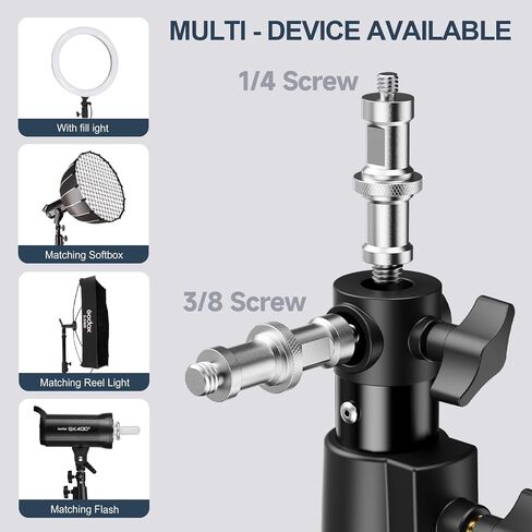 BEIYANG 71.8 Inch Wall Mount Triangle Boom Ar, Ring Light Mount for Strobe Light, Photography, Softbox, Reflector, Monolight, Adjustable Light Holder Support 180°Flexible Rotation in Saudi Arabia