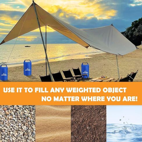Canopy Water Weight Bag,220 LBS Canopy Weights Sand Bags,Canopy Tent Weights for Canopy Legs,Heavy Duty Weights Bags for Pop Up Tent Gazebo Legs(Without Sand) in Kuwait