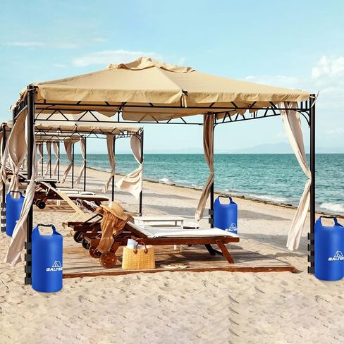 Canopy Water Weight Bag,220 LBS Canopy Weights Sand Bags,Canopy Tent Weights for Canopy Legs,Heavy Duty Weights Bags for Pop Up Tent Gazebo Legs(Without Sand) in Kuwait
