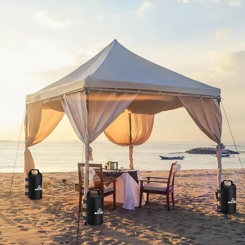 Canopy Water Weight Bag,220 LBS Canopy Weights Sand Bags,Canopy Tent Weights for Canopy Legs,Heavy Duty Weights Bags for Pop Up Tent Gazebo Legs(Without Sand) in Kuwait