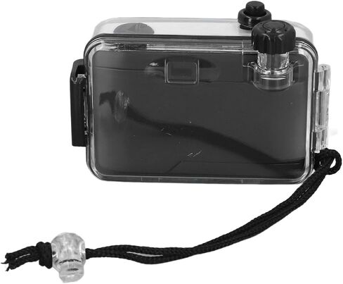 35mm Reusable Film Camera Snorkeling Shutter Speed 1/100s F/9 28MM Lens for Outdoor Adventures (Black and White) in Saudi Arabia