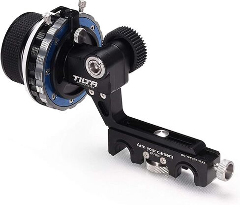 TILTA Follow Focus with Hard stops-15mm,FF-T03 15mm Follow Focus with Hard Stops,Single-Sided DSLR Follow Focus,15 Rod A/B Follow Focus for Rail Rod Support Baseplate Mount 5D2 5D3 in Saudi Arabia