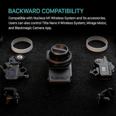 Tilta Nucleus-M II Wireless Lens Control System Ultimate Kit | Multi-Motor Wireless Follow Focus for Cinema Lenses | w/FIZ Hand Unit, Dual Hand Grips, Gears, Cables, Mounts, Hard Case in Saudi Arabia