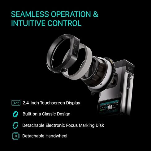 Tilta Nucleus-M II Wireless Lens Control System Ultimate Kit | Multi-Motor Wireless Follow Focus for Cinema Lenses | w/FIZ Hand Unit, Dual Hand Grips, Gears, Cables, Mounts, Hard Case in Saudi Arabia