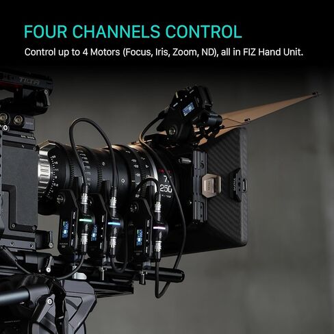 Tilta Nucleus-M II Wireless Lens Control System Ultimate Kit | Multi-Motor Wireless Follow Focus for Cinema Lenses | w/FIZ Hand Unit, Dual Hand Grips, Gears, Cables, Mounts, Hard Case in Saudi Arabia