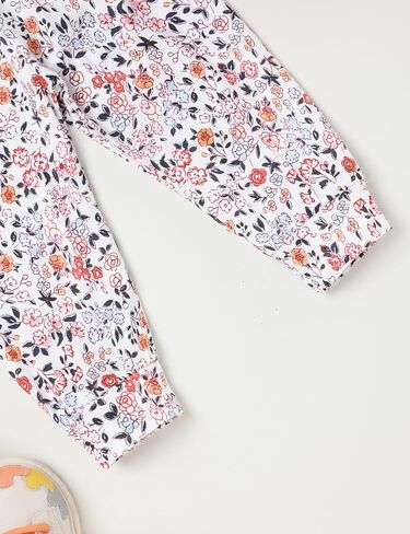 oklady Baby Girl Clothes,Hoodie Tops Floral Pant with Cute Headband Baby Girl Fall Outfits in Saudi Arabia