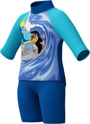 Speedo Boys' Swimsuit Infant to Big Kid UPF 50+ Learn to Swim in Saudi Arabia
