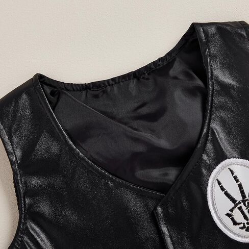 Bagilaanoe Toddler Baby Boy Girl 2nd Birthday Outfit Bad Two The Bone Letter Printed Vest Sleeveless Tops Jacket Waistcoat in Saudi Arabia
