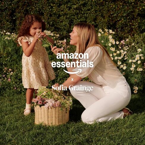 Amazon Essentials x Sofia Grainge Toddlers and Baby Girls' Water-Repellent Rain Jacket in Saudi Arabia