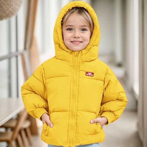 Baby Winter Coats Toddler Hooded Jackets Cotton Warm Lined Puffer Outerwear Baby Boys Girls Windproof Thick Clothes in Saudi Arabia