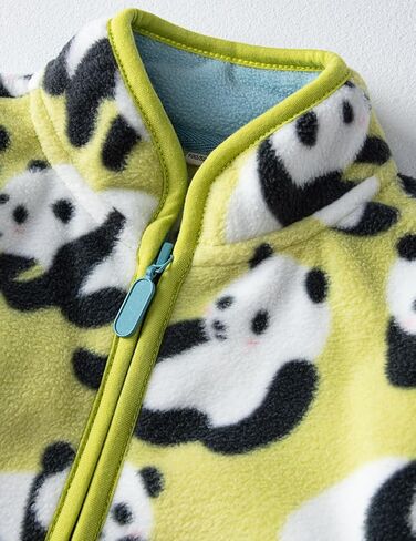 الأطفال المطبوعون سترة الصوف القطبي طفل طفل رضيع الفتيات الفتيات الخريف الشتاء دافئ شيربا بطانة الملابس الخارجية خفيفة الوزن in Kuwait