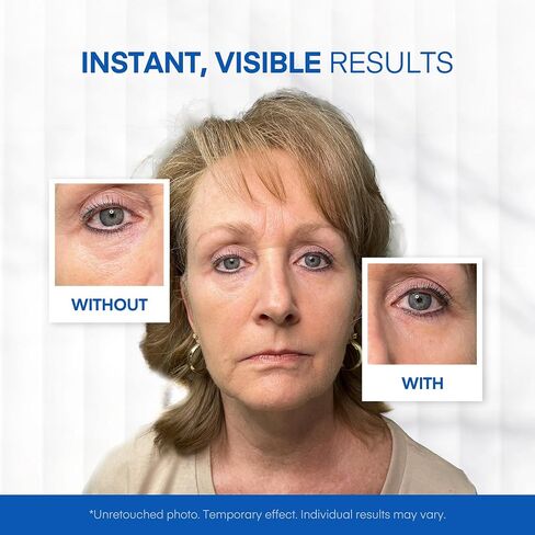 Eye Cream Anti Aging, Eye Cream for Dark Circles And Puffiness, Dark Circles Under Eye Treatment for Women, Under Eye Bags, Under Eye Cream, Eye Serum, Instant Eye Lift In 2 Mins, Made in USA in Saudi Arabia