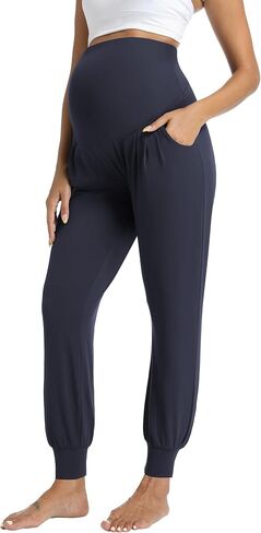 V Vocni Women's Gaternity Joggers Lounge Workout Respressy Presents Prontancy Bruts مع جيوب in Kuwait