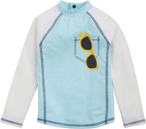 Mud Pie Girls' Printed Sunglasses Rash Guard in Saudi Arabia
