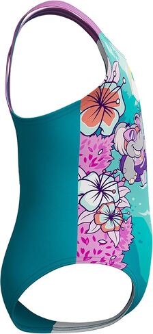 Speedo Girls' Swimsuit Infant to Big Kid UPF 50+ Learn to Swim in Saudi Arabia