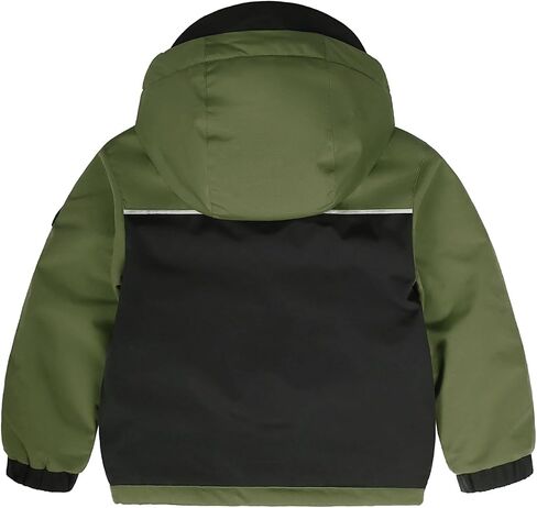 GEMYSE Toddler Winter Coat Waterproof Baby Boys Ski Snow Jacket with Hood Thicken Warm Kids Jacket Outerwear in Saudi Arabia