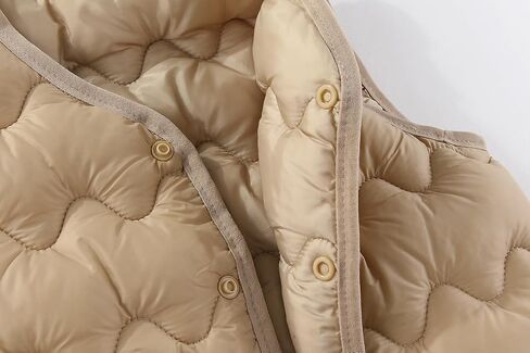 AIWUHE Toddler Puffer Vest Boys Girls Down Vest Warm Winter Jacket Lightweight Sleeveless Buttons Coat 18M-7Y in Saudi Arabia