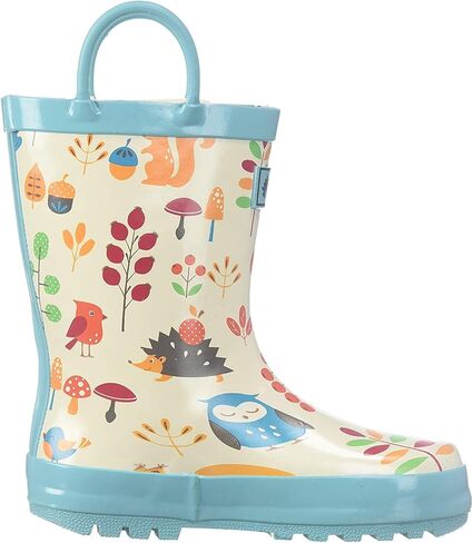 OAKI Toddler Rain Boots – Lightweight Waterproof Rubber Boots for Kids with Easy-On Handles – Durable Kids Outdoor Footwear in Kuwait