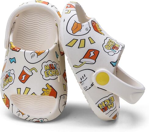 Toddler Clogs Boys Girls Kids Dinosaur Garden Shoes Slip on Sandals Slides Water Summer Shoes for Outdoor Beach Pool in Saudi Arabia