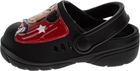 Disney Mickey Mouse and Minnie Mouse Clog Sandals Closed Toe Backstrap Baby Boy and Girl Slip on Slides Quick Dry Water Pool Shoes (Sizes: 2-4 Infant / 5 Toddler) in Saudi Arabia