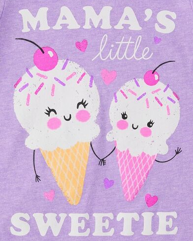 The Children's Place Baby Girls' and Toddler Unicorns,Butterflies,Trends Short Sleeve Graphic T-Shirts,4 Pack in Saudi Arabia