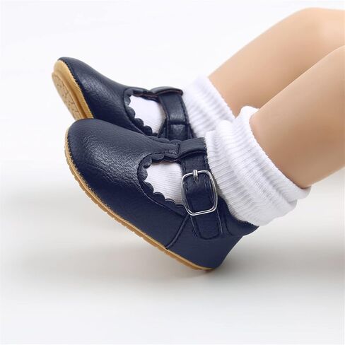 RVROVIC Baby Girl Moccasins Princess Sparkly Mary Jane Dresses Shoes Premium Lightweight Soft Sole Crib Shoes Toddler Shoes in Kuwait