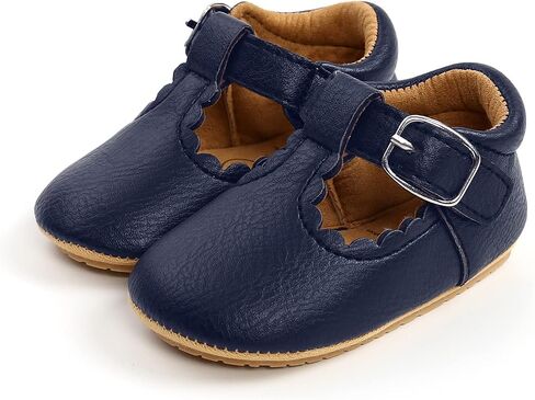 RVROVIC Baby Girl Moccasins Princess Sparkly Mary Jane Dresses Shoes Premium Lightweight Soft Sole Crib Shoes Toddler Shoes in Kuwait