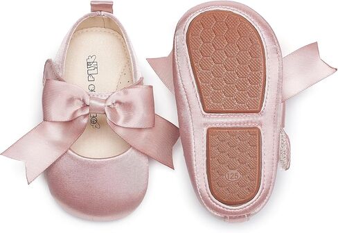 Kiderence Baby Girls Prewalker Mary Jane Flats Bowknot Princess Dress Shoes (Infant/Toddler) in Saudi Arabia